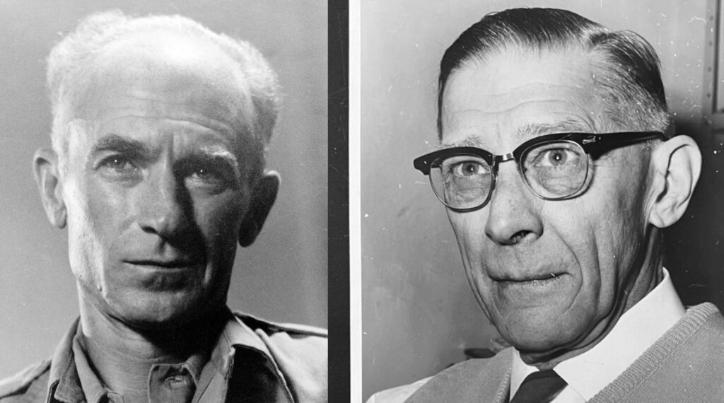 Ernie Pyle and Abe Martin