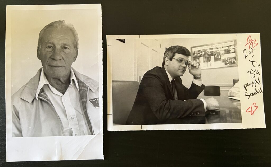 Patsy Ronzone and Jim Perron
